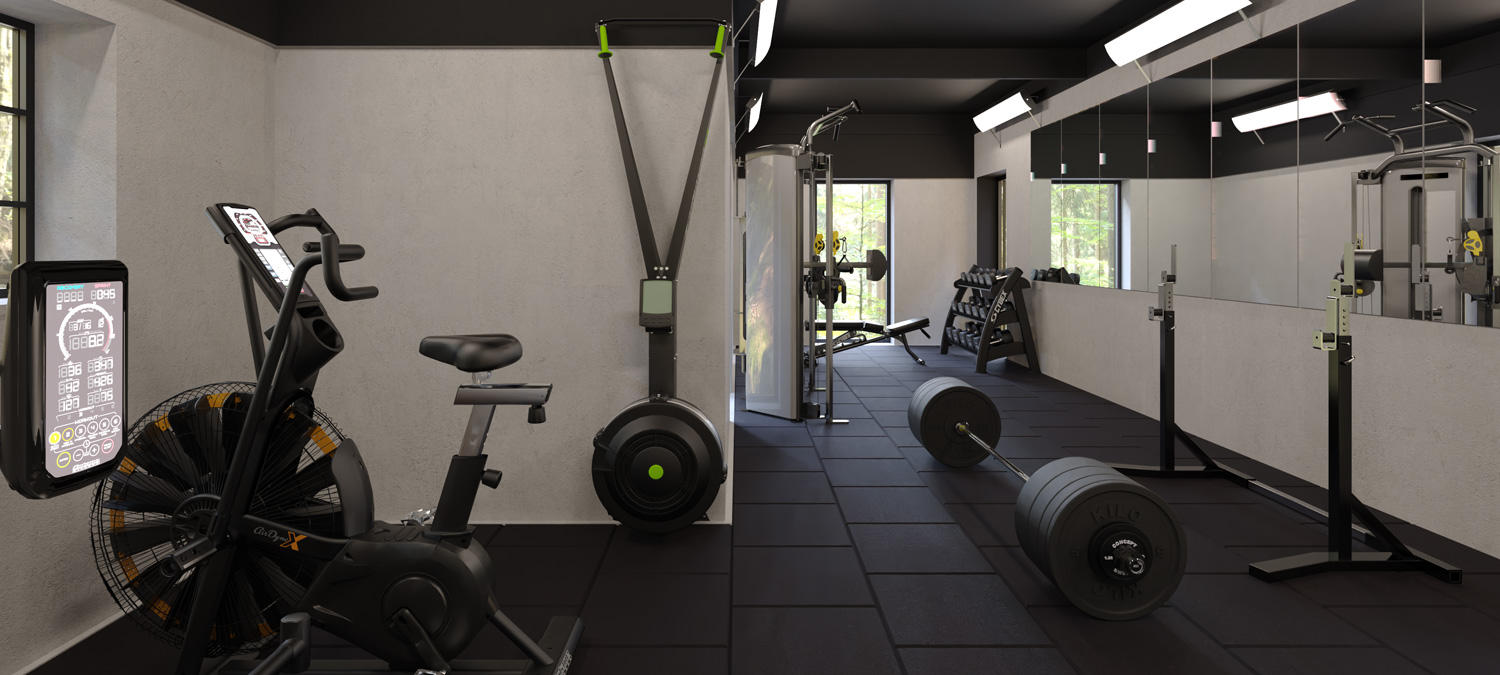 gym hos bostadsrättsförening exempel